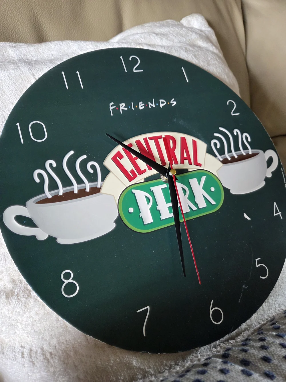Friends Central Perk Wall Clock - Green